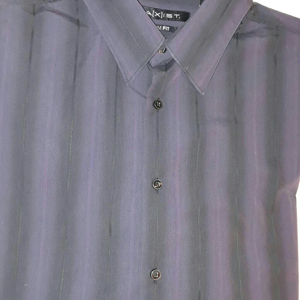 Axist Men's Long Sleeve Button-Down Shirt